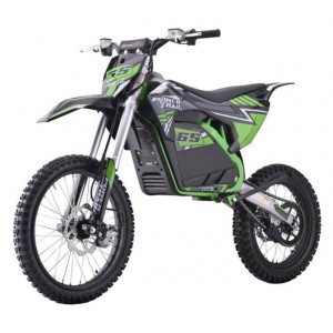 Elektrinis motociklas P-Trail 72V30AH (Li-ion) 5000W (Žalia)